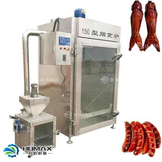Stainless Steel Ham Salmon Meat Curing Smoker Oven Shawarma Smoking Machine Sausage Smoking Machine 