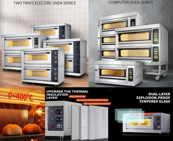 Electric Oven Stainless Steel Glass Best Pizza Oven Electric Gas Commercial Italy Suitable for Hotel Restaurants Kitchen 