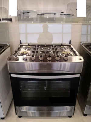 Special Design 5 Burners Stainless Steel Body Cooking Range