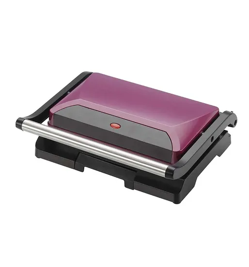 4 Slice Detachable Removable Panini Griddle Contact Grill 