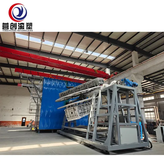 Plastic Product Making Rotational Moulding Machine Rotomolding Machine for Water Tank Manual Plastic Moulding Machines