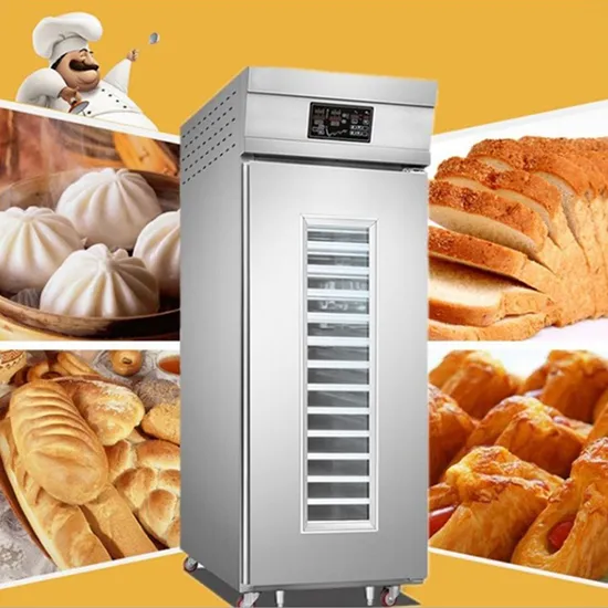 Bakery 32 Trays Fermentation Room Single Door Dough Proofer Retarder Proofer 