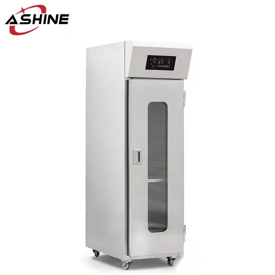Electric Dough Bread Refrigerated Frmenting Proofer Bread Making Machine Single Door 16 Trays Bakery Fermenting Retarder 