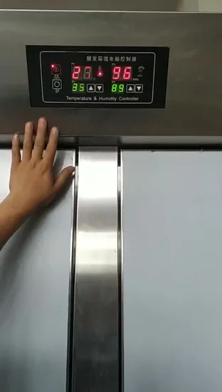 Bakery 32 Trays Fermentation Room Single Door Dough Proofer 