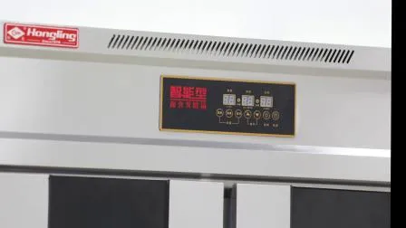 Hot Sale Double Door 32 Trays Digital Luxury Bread Proofer for Bakery 