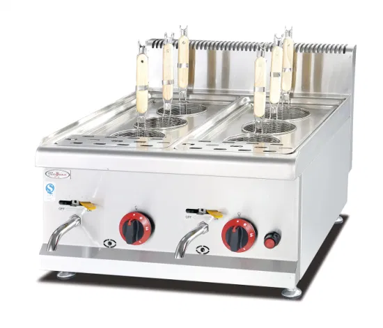 Stainless Steel Counter Top Gas Pasta Cooker