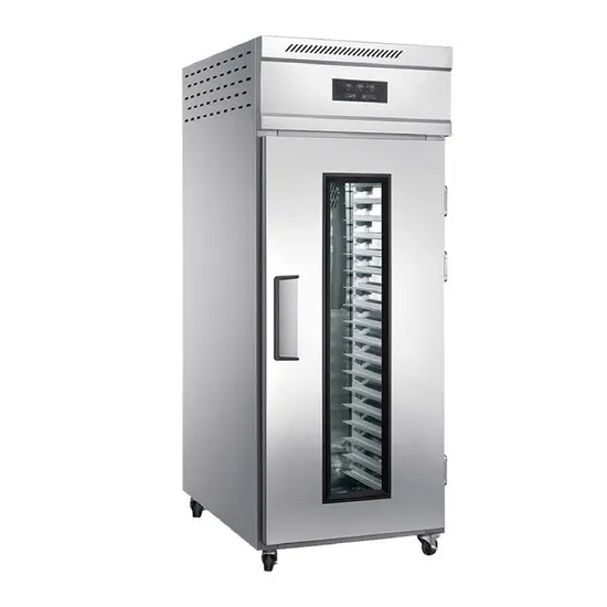 Professional Commercial Single Door Bakery Bread Pizza Proofer Kitchen Equipment Dough Proofer 